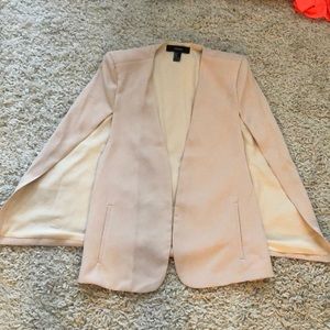 Nude Blazer/ Cape